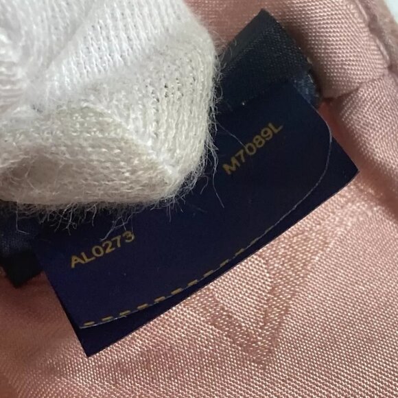 LOUIS VUITTON M7089L Monogram Cap-LV First hat cap baseball cap cotton pink - Picture 12 of 12